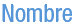 Nombre